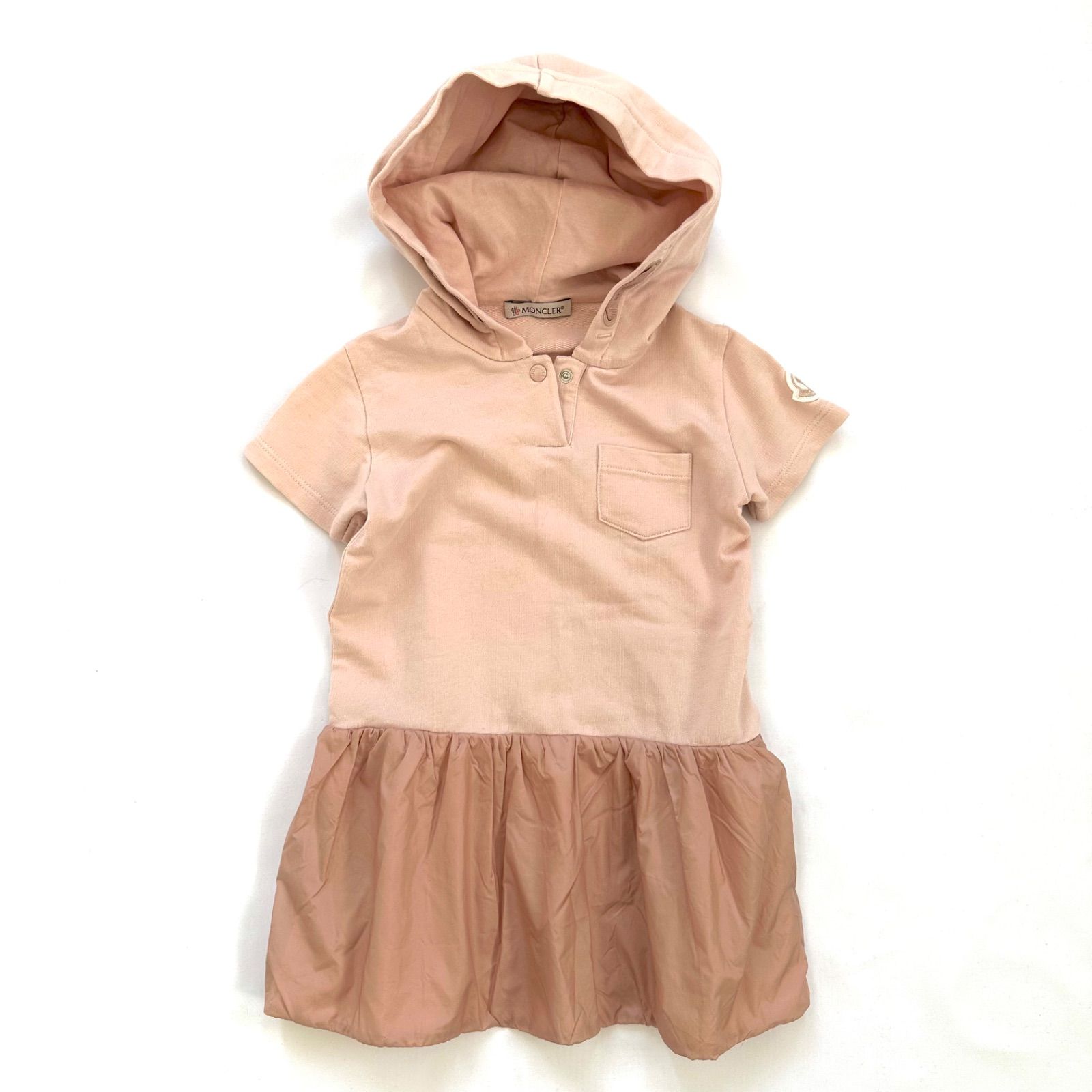 美品◯MONCLER モンクレール ベビーワンピース◯86cm-18/24M① MONCLER