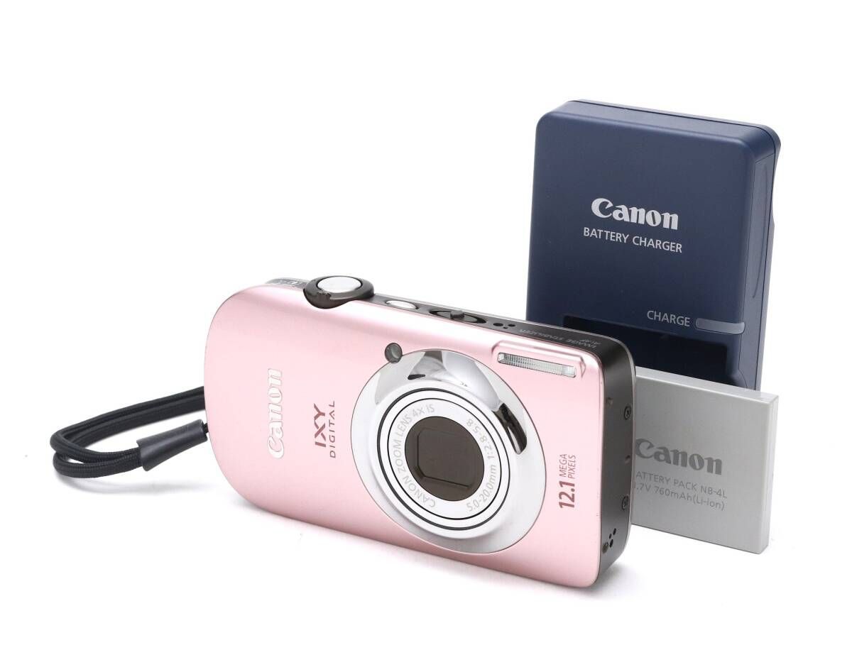 Canon IXY Digital 510 IS ピンク 動作確認ずみ 【公式通販】