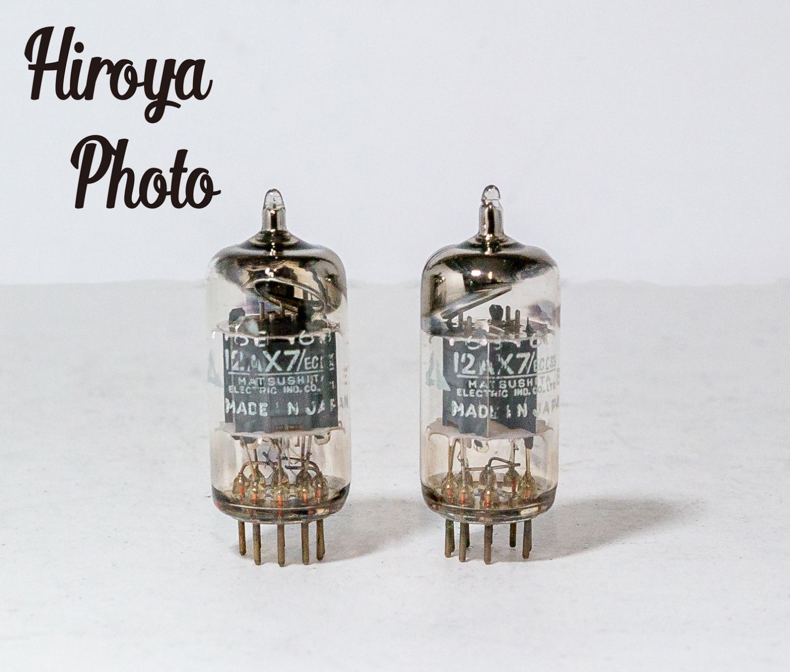 National ナショナル 松下電器 vacuum tube 真空管 12AX7A 2個セット