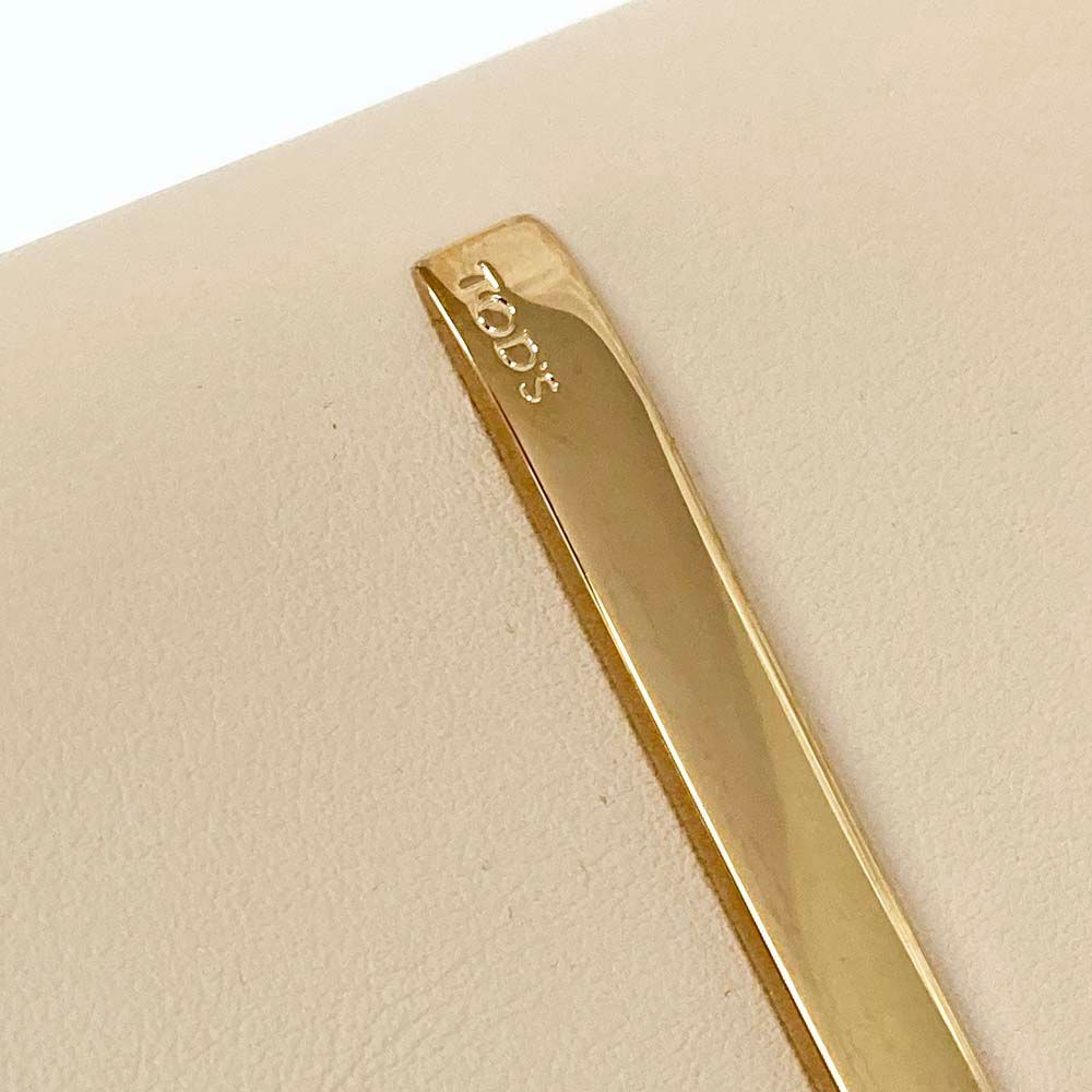 新品 TODS トッズ 二つ折り長財布 XAWDBMB0400 ROR 婦人用 レディース 