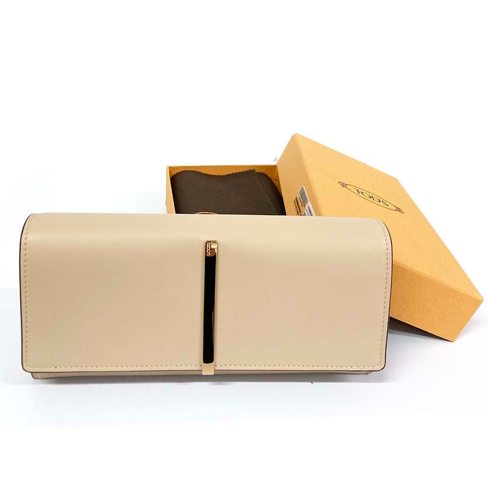新品 TODS トッズ 二つ折り長財布 XAWDBMB0400 ROR 婦人用 レディース 