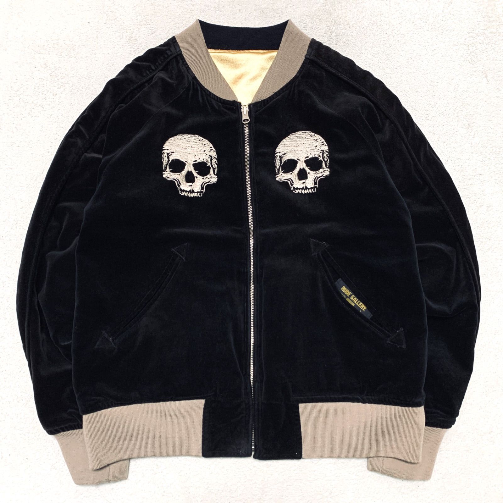 RUDE GALLERY REVERSIBLE SOUVENIR JACKET スーベニアジャケット