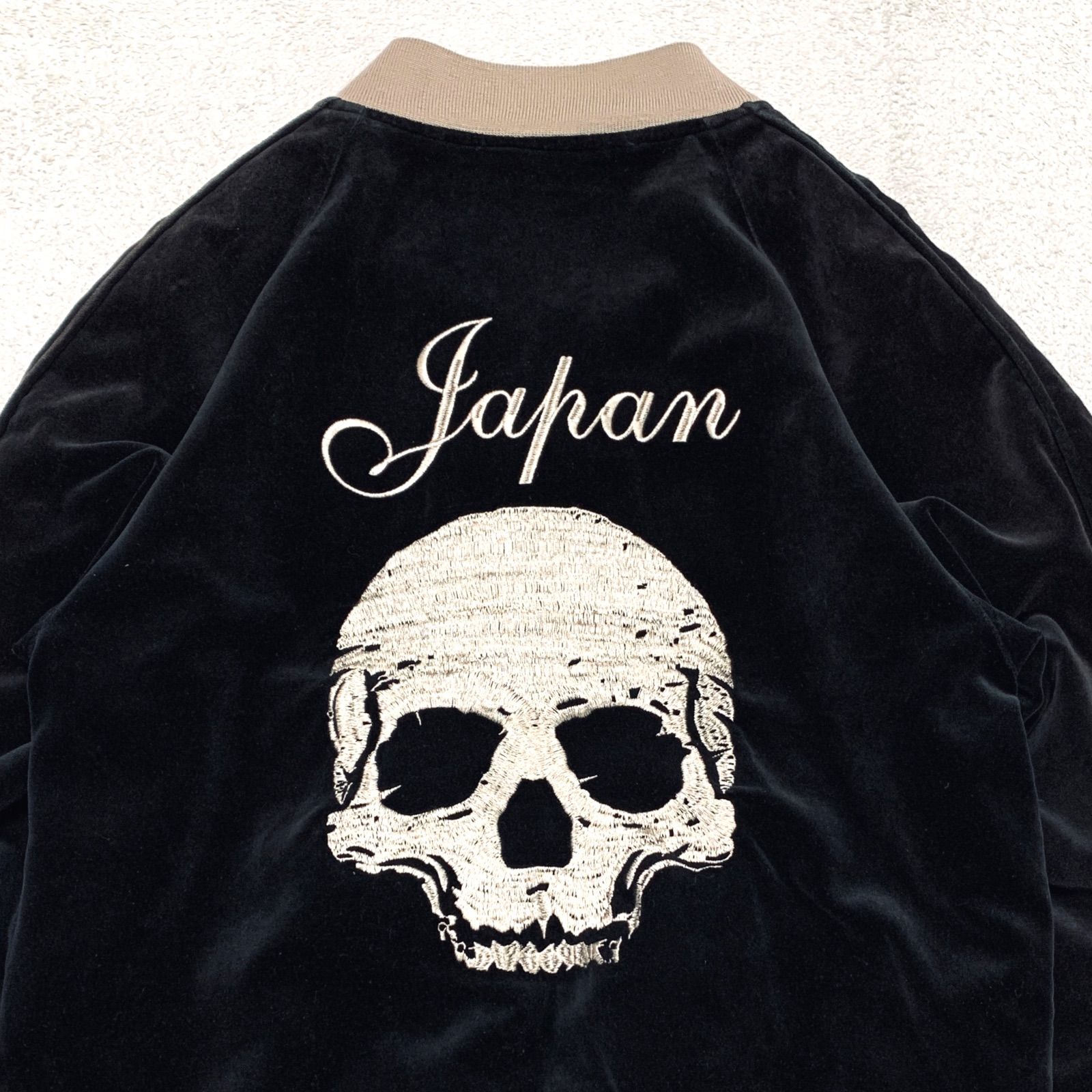 ルードギャラリー　ベロアスカジャン　リバーシブル RUDE GALLERY REVERSIBLE SOUVENIR JACKET スーベニアジャケット