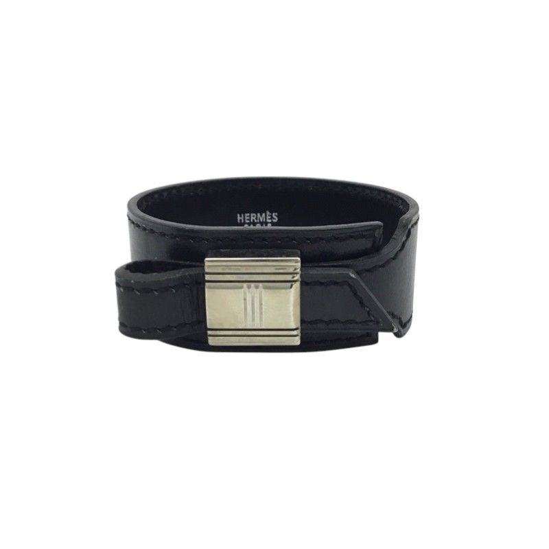 エルメス アルテミス カデナ アクセサリー ブレスレット レザー ブラック HERMES【エルメス】アルテミス ブレスレット カデナ レザー ブラック