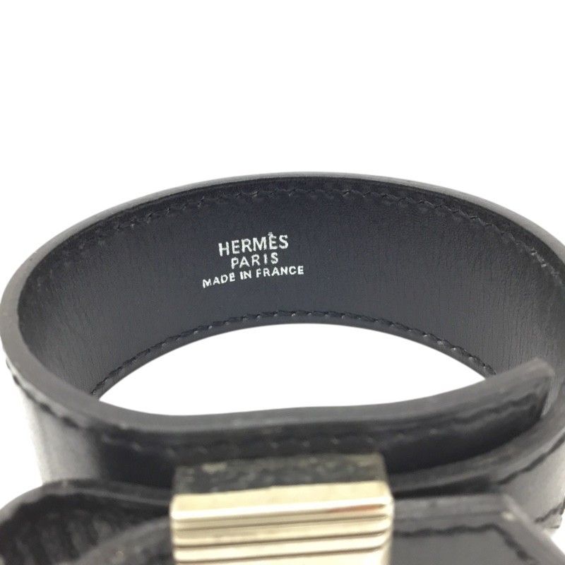 エルメス アルテミス カデナ アクセサリー ブレスレット レザー ブラック HERMES【エルメス】アルテミス ブレスレット カデナ レザー ブラック