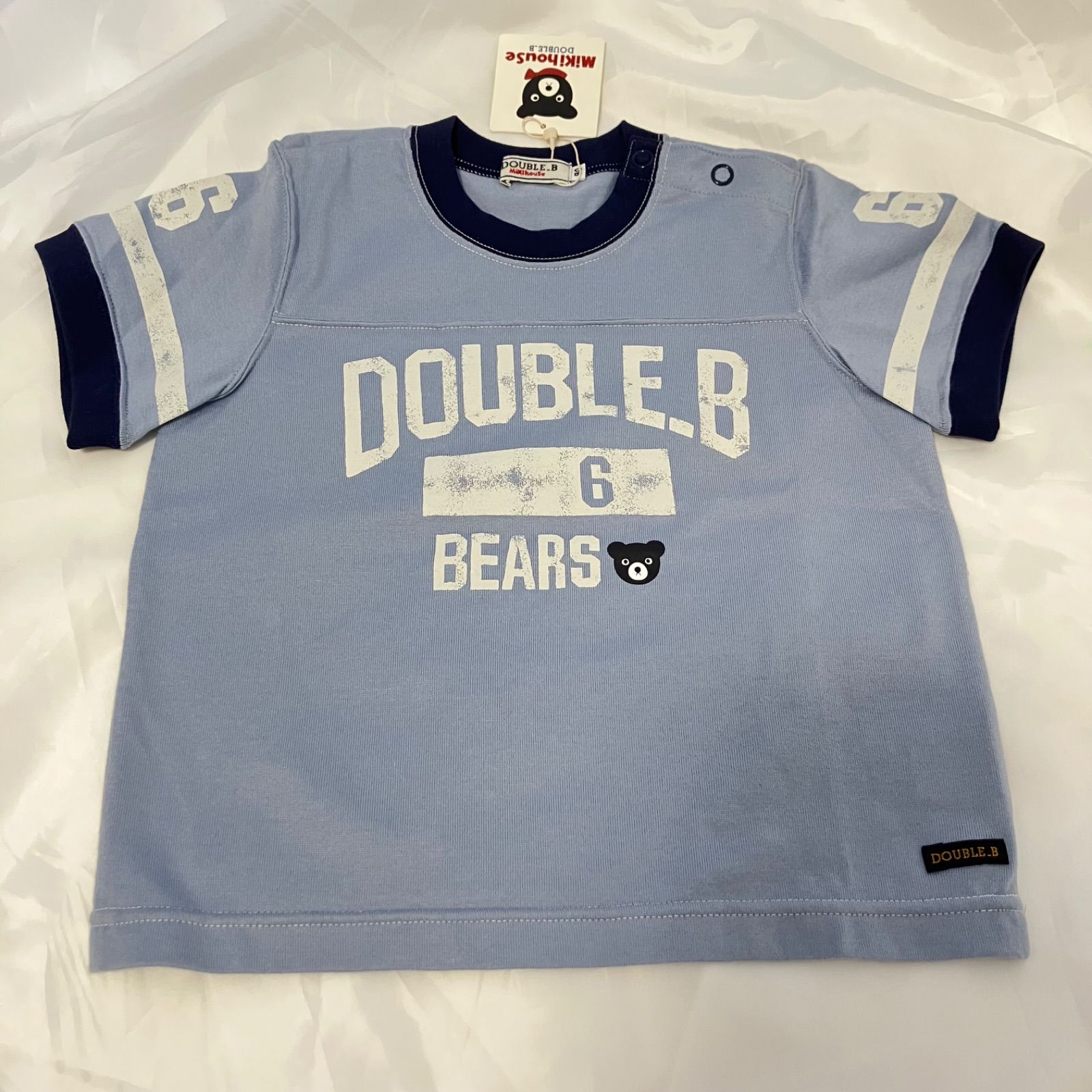 402ミキハウスmikihouse90sizeダブルビー Tシャツ - メルカリ