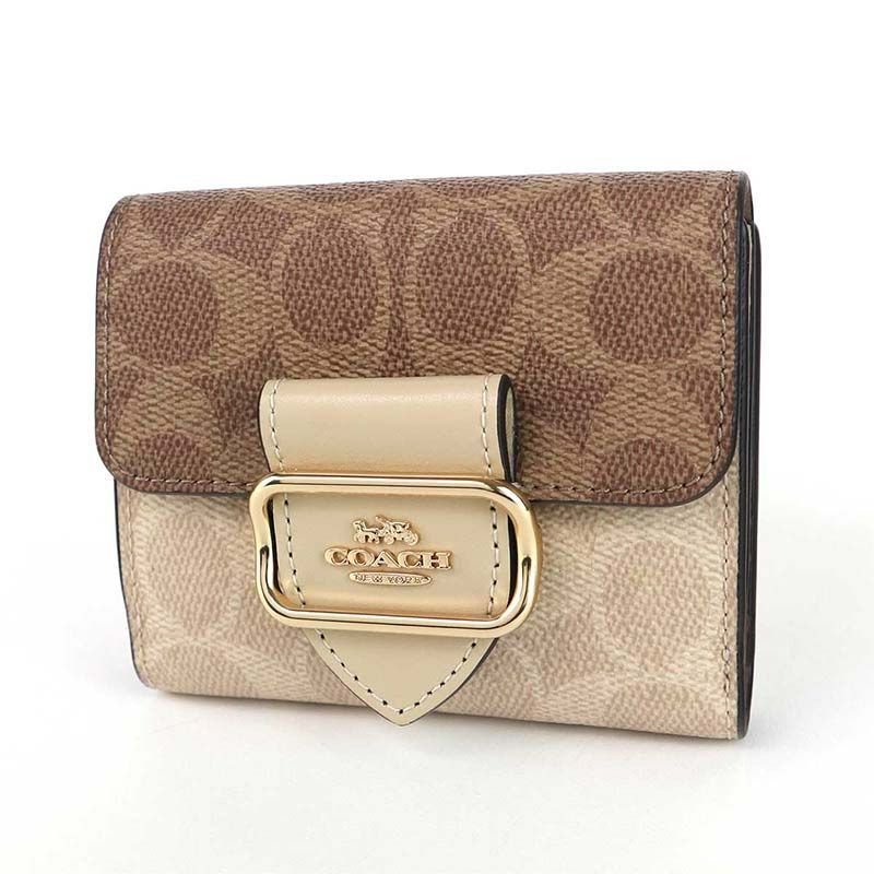 コーチ COACH 財布 二つ折り財布 レディース バイカラー シグネチャー