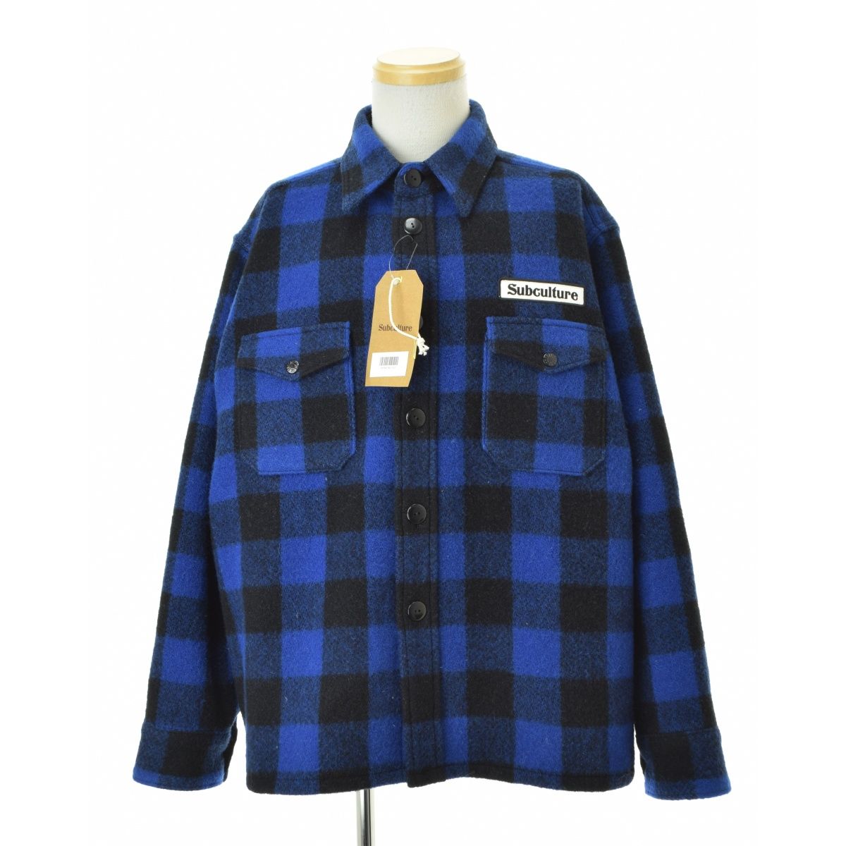 Subculture BUFFALO CHECK JACKET size 2 subculture BUFFALO CHECK 