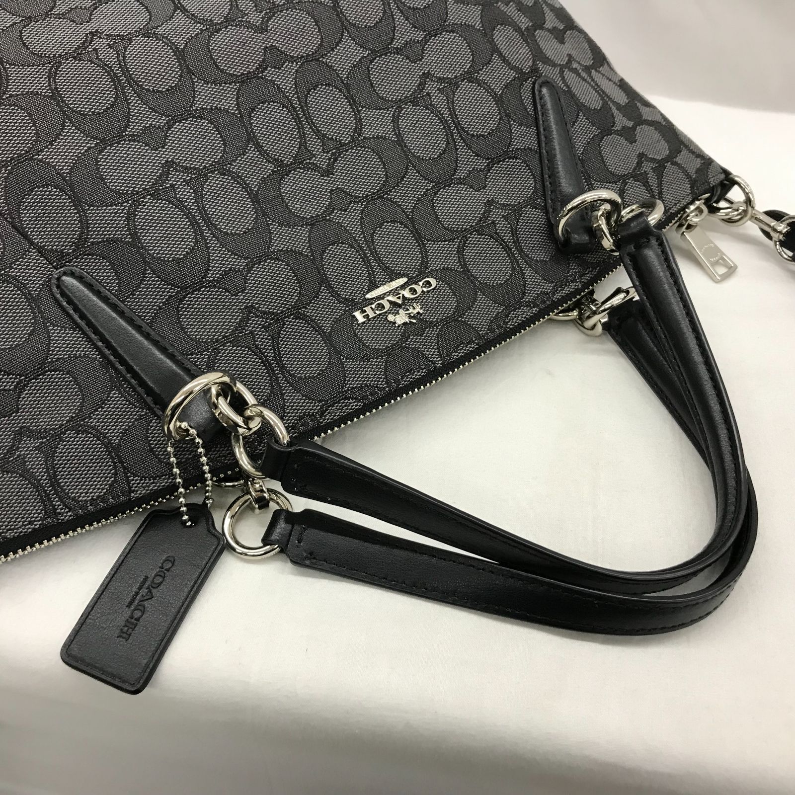 COACH コーチ ハンドバッグ ショルダー F58283シグネチャー