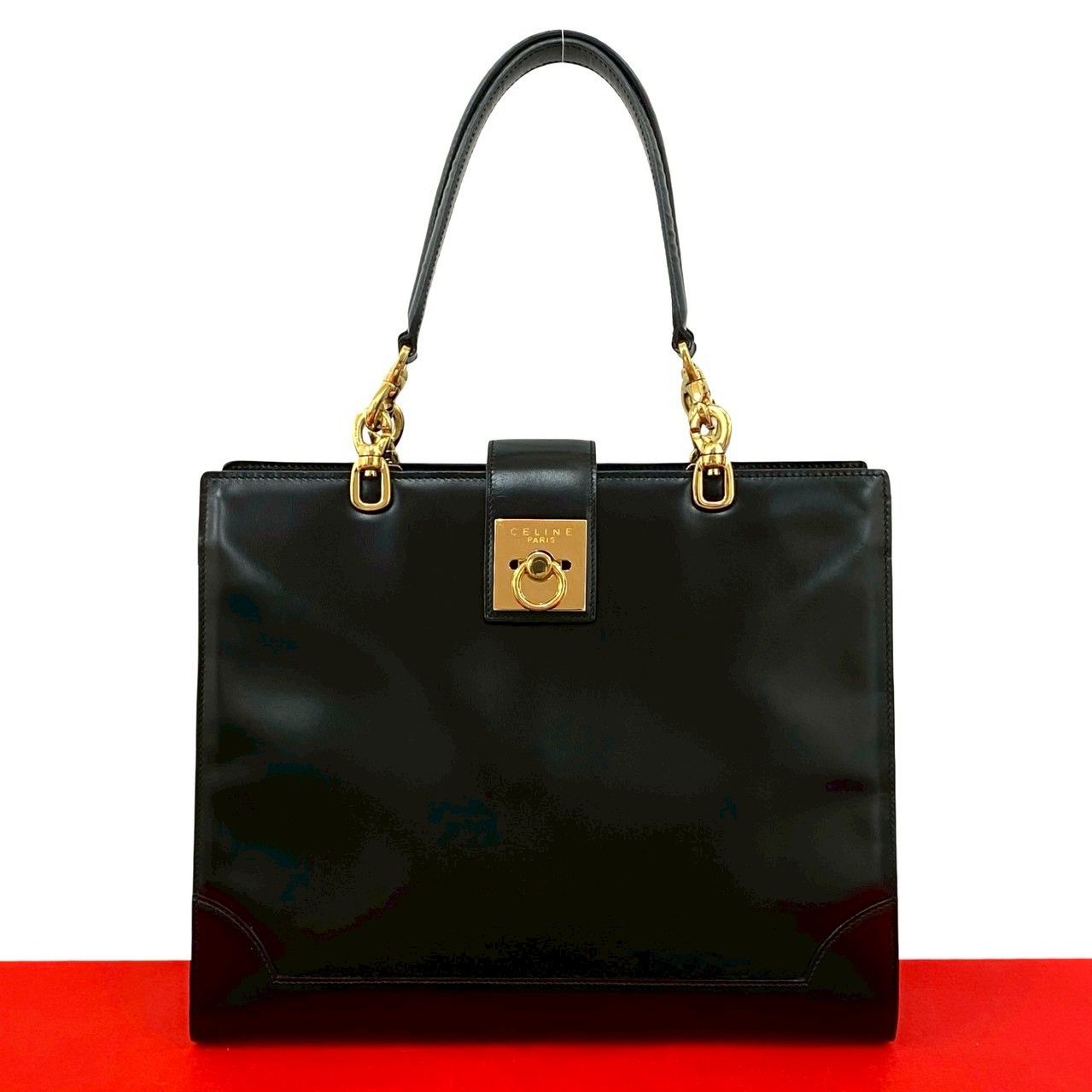 美品セリーヌレザーハンドバッグ | APPARTEMENTS-ALPINA-TUX.AT