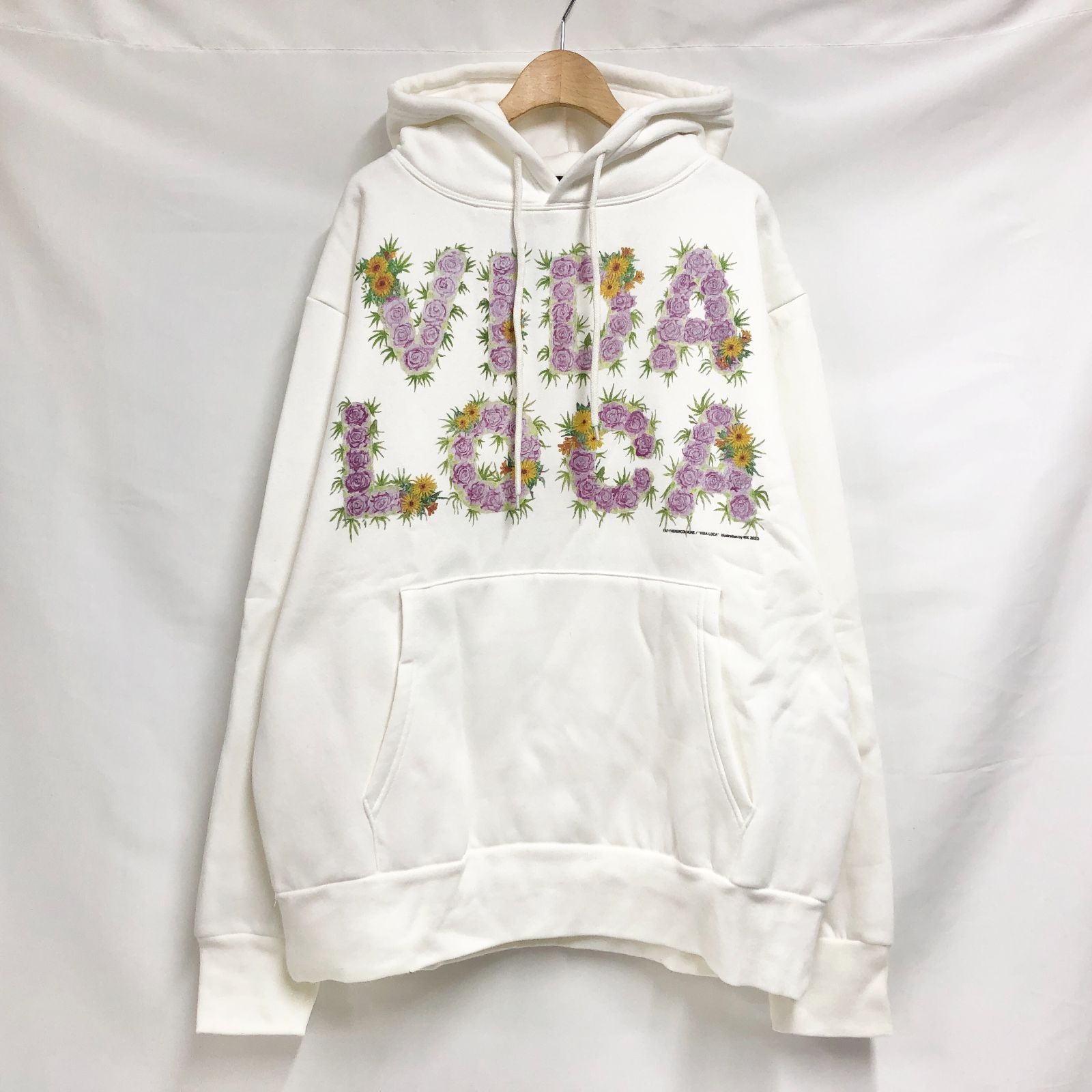 訳有り 未使用 FAF(フェイクアスフラワーズ) VIDA LOCA パーカー XL