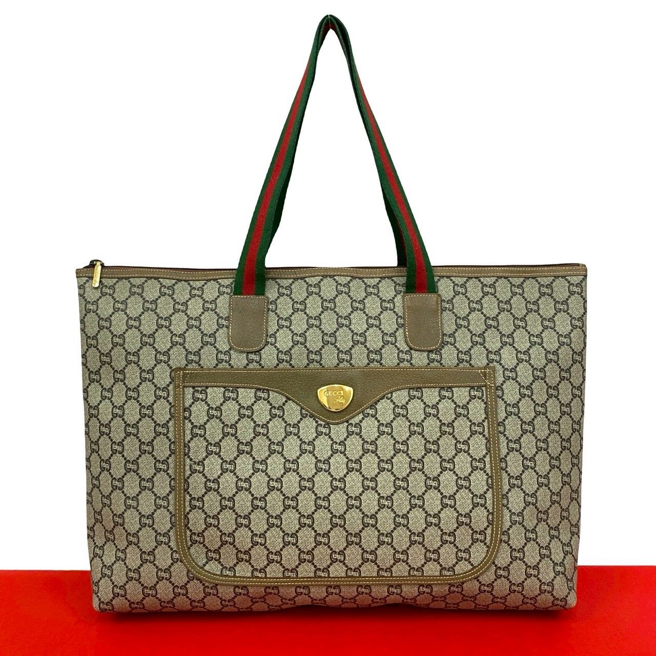 極 美品 GUCCI グッチ オールドグッチ ヴィンテージ シェリー 極 美品 GUCCI グッチ オールドグッチ ヴィンテージ シェリー