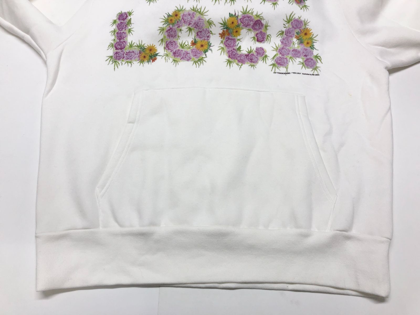 訳有り 未使用 FAF(フェイクアスフラワーズ) VIDA LOCA パーカー XL
