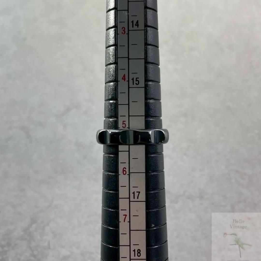 ティファニー 10号 パロマグルーブ ダイヤモンド チタン リング AAR1fe 