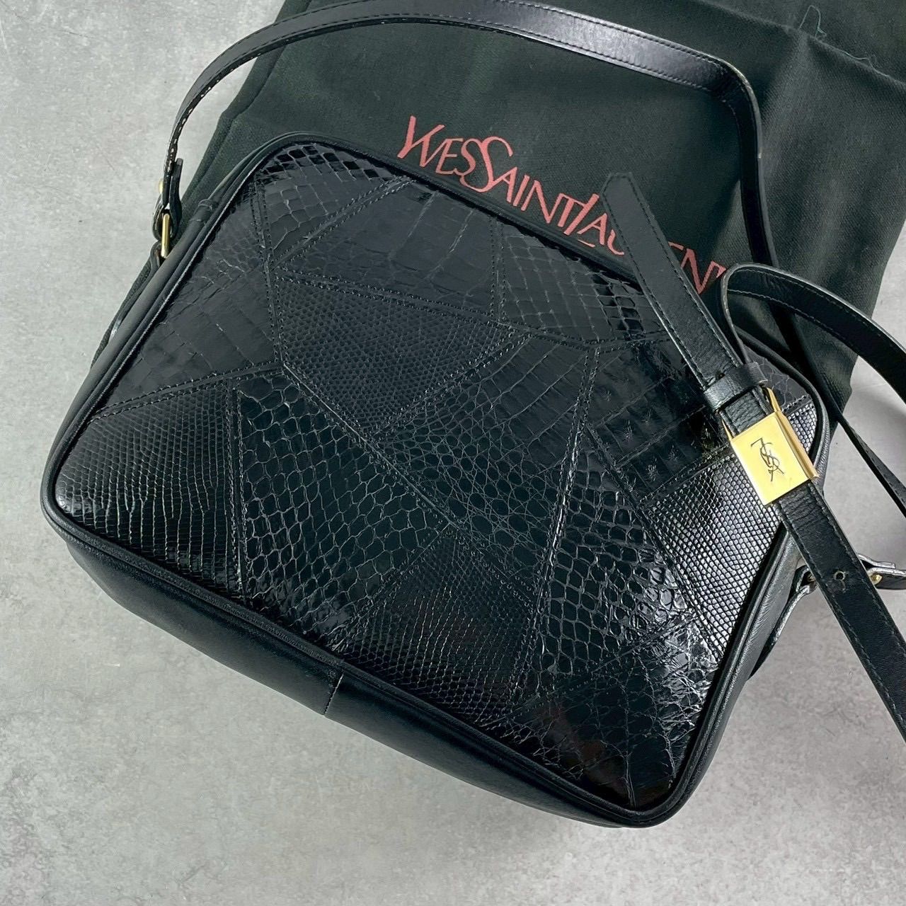 ◎希少 美品 Yves Saint Laurent イヴサンローラン ショルダーバッグ 