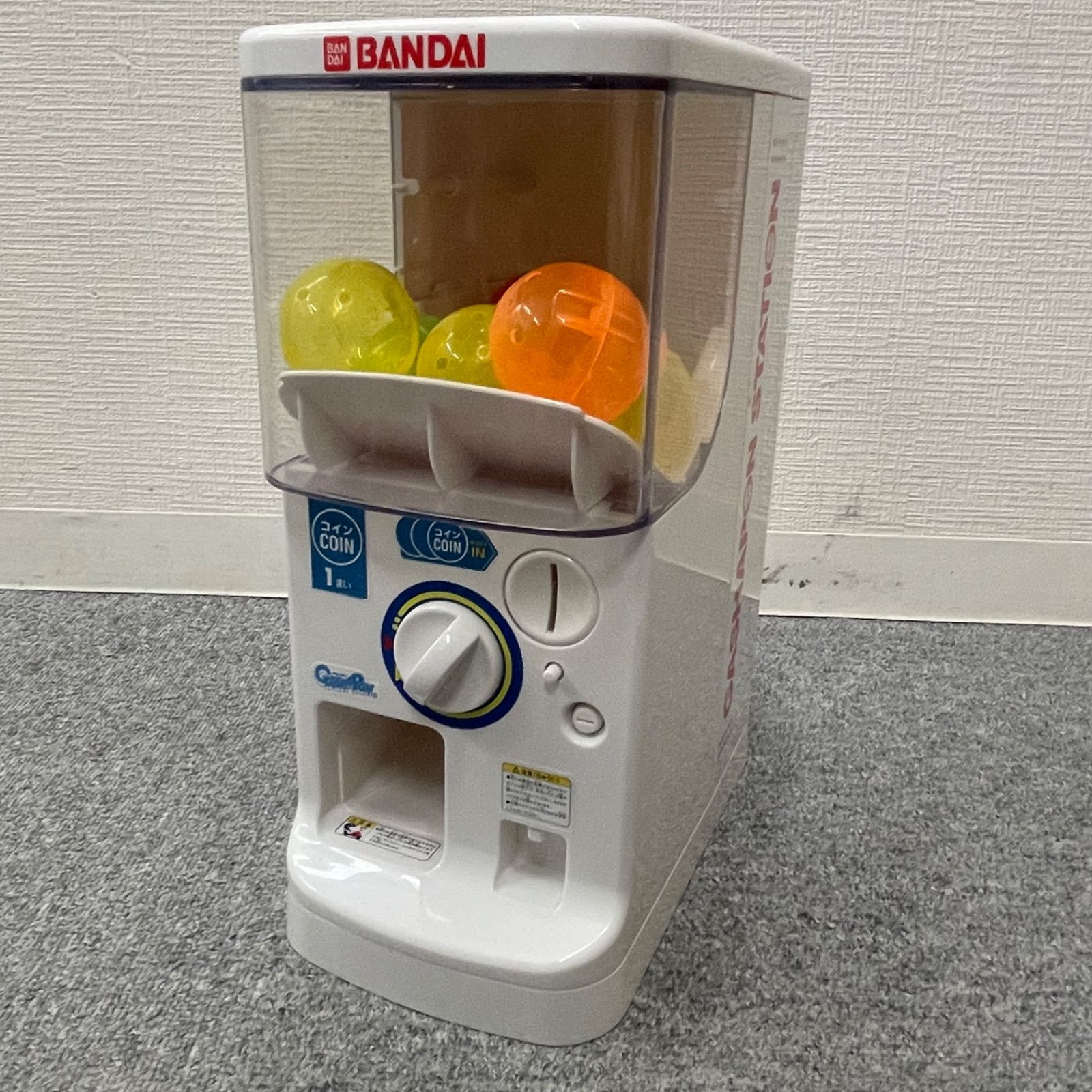 NPA】BANDAI バンダイ カプセルステーション ガチャポン 筐体 - メルカリ