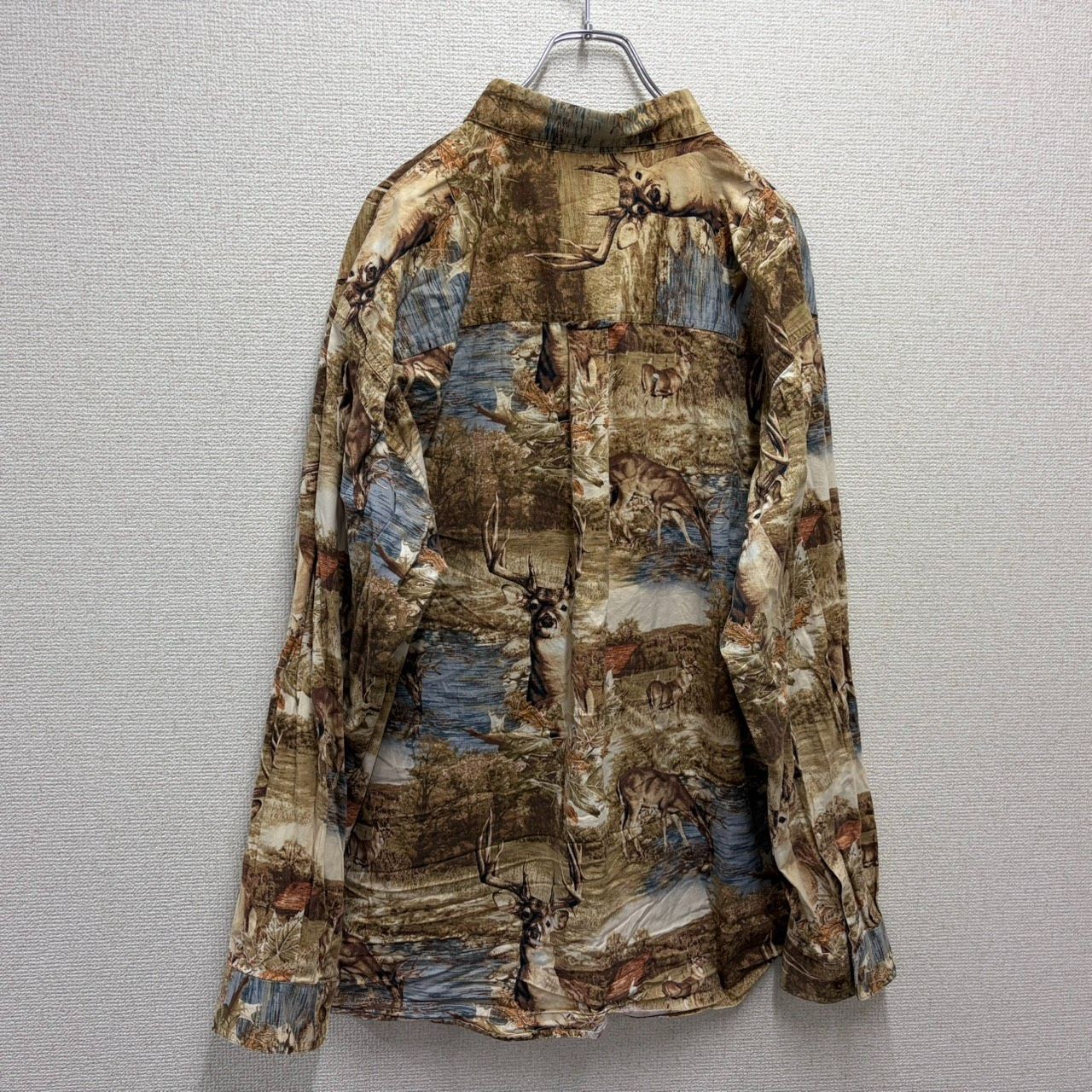 90s NORTH RIVER トップス 長袖シャツ XLサイズ ノースリバー 
