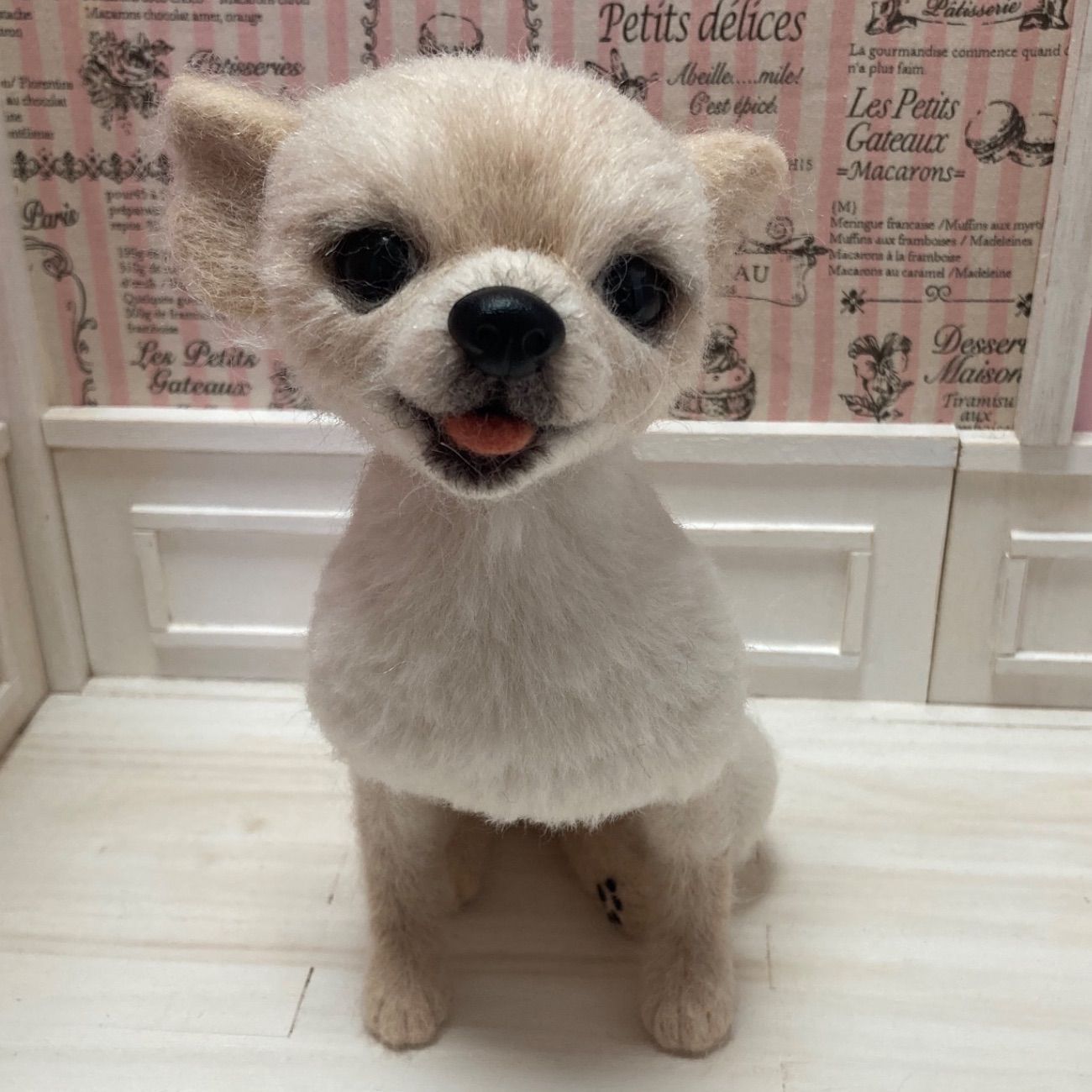 羊毛フェルトオーダー 羊毛フェルト犬 【公式通販】