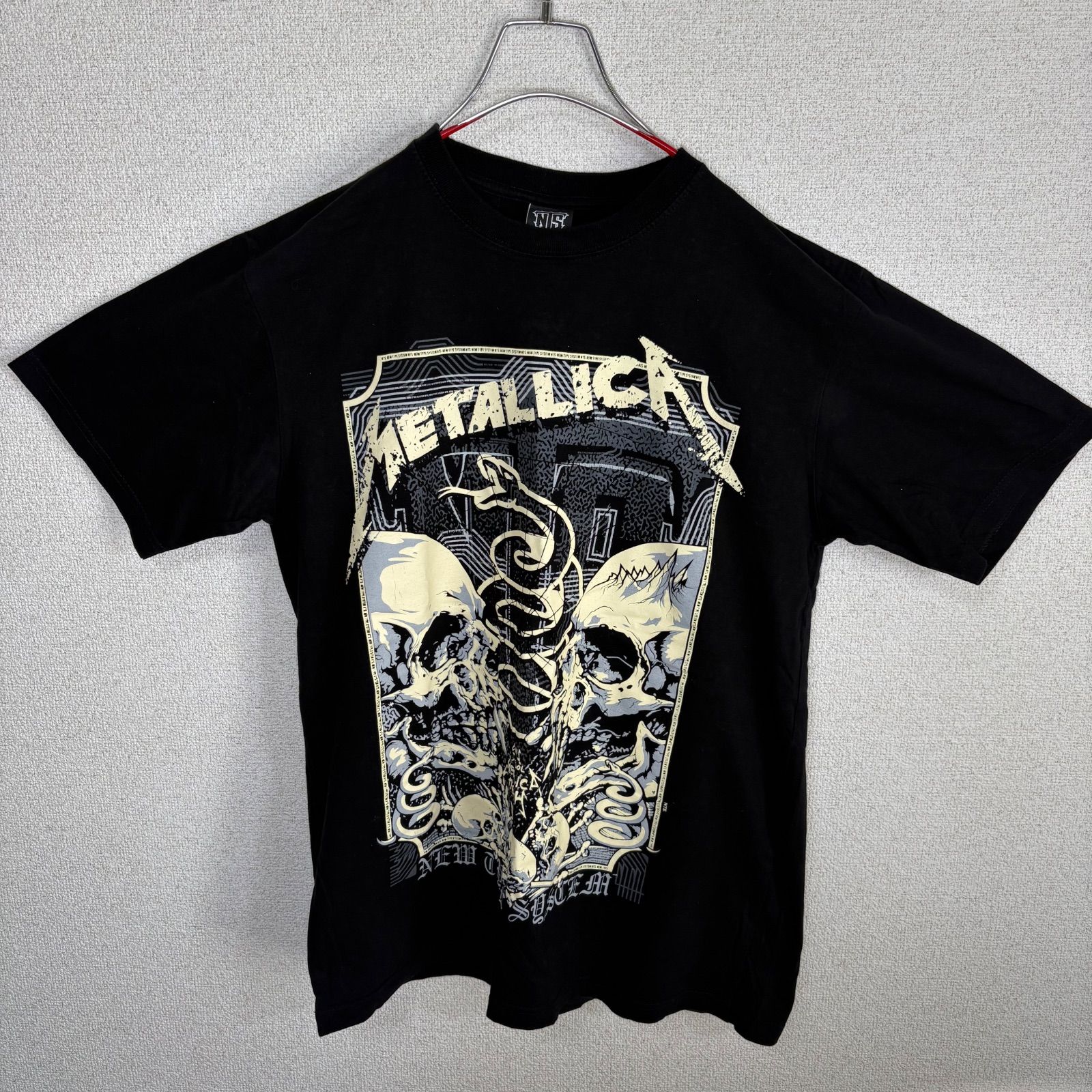 METALLICA メタリカ バンドTシャツ スカルプリント ロックT バンT