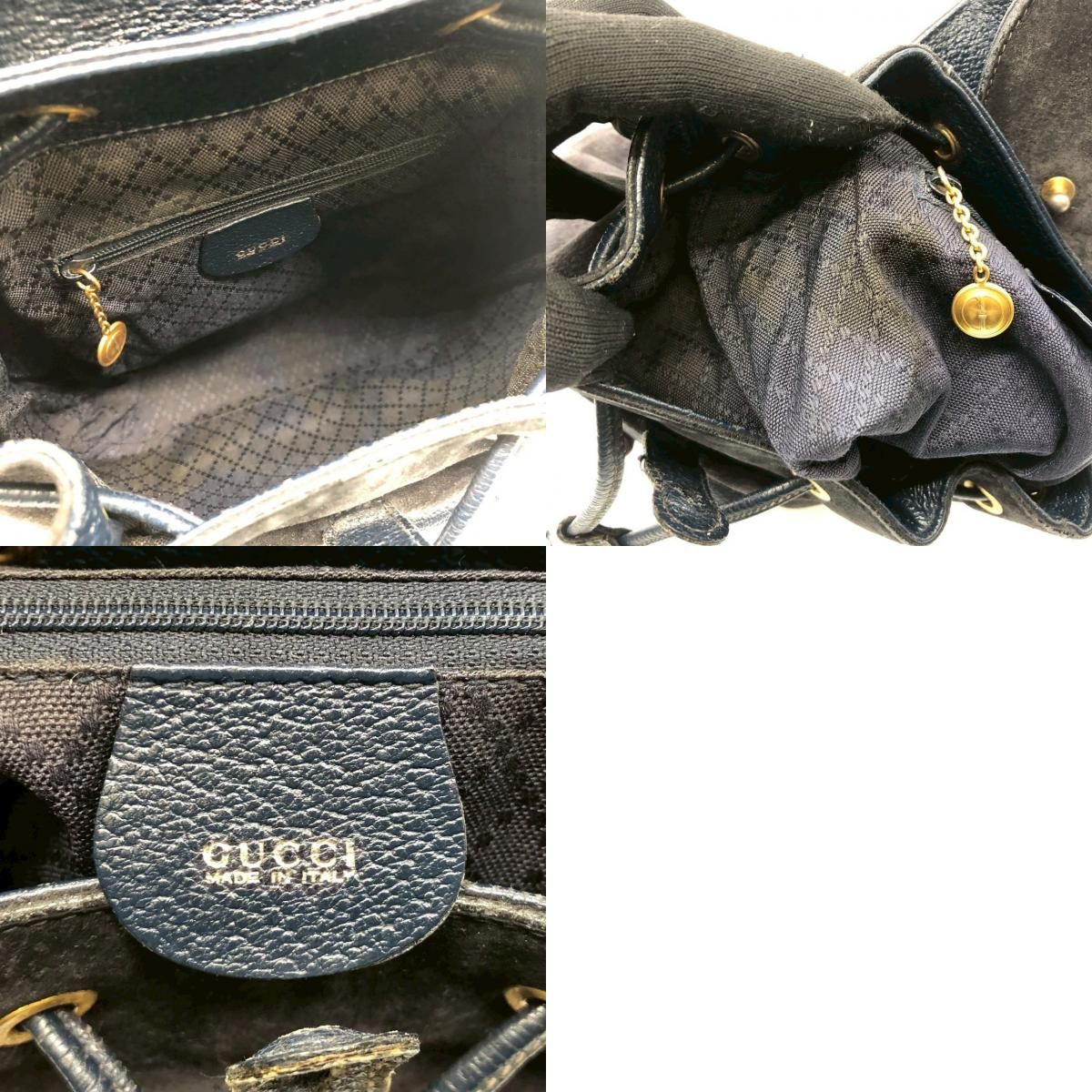 GUCCI グッチ 003 2855 バンブー リュックサック バックパック