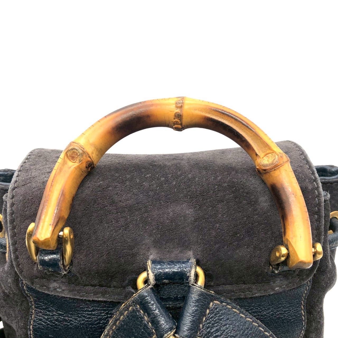 GUCCI グッチ 003 2855 バンブー リュックサック バックパック 