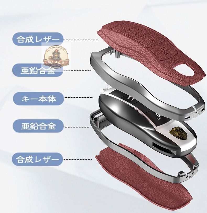 ポルシェ PORSCHE車用スマートキーケース 車 キーカバー マカン
