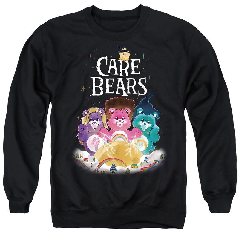 アニメキャラクター メンズ トップス Tシャツ スウェット Licensed Character Mens Care Bears Hocus Pocusweatshirt Black ブラック