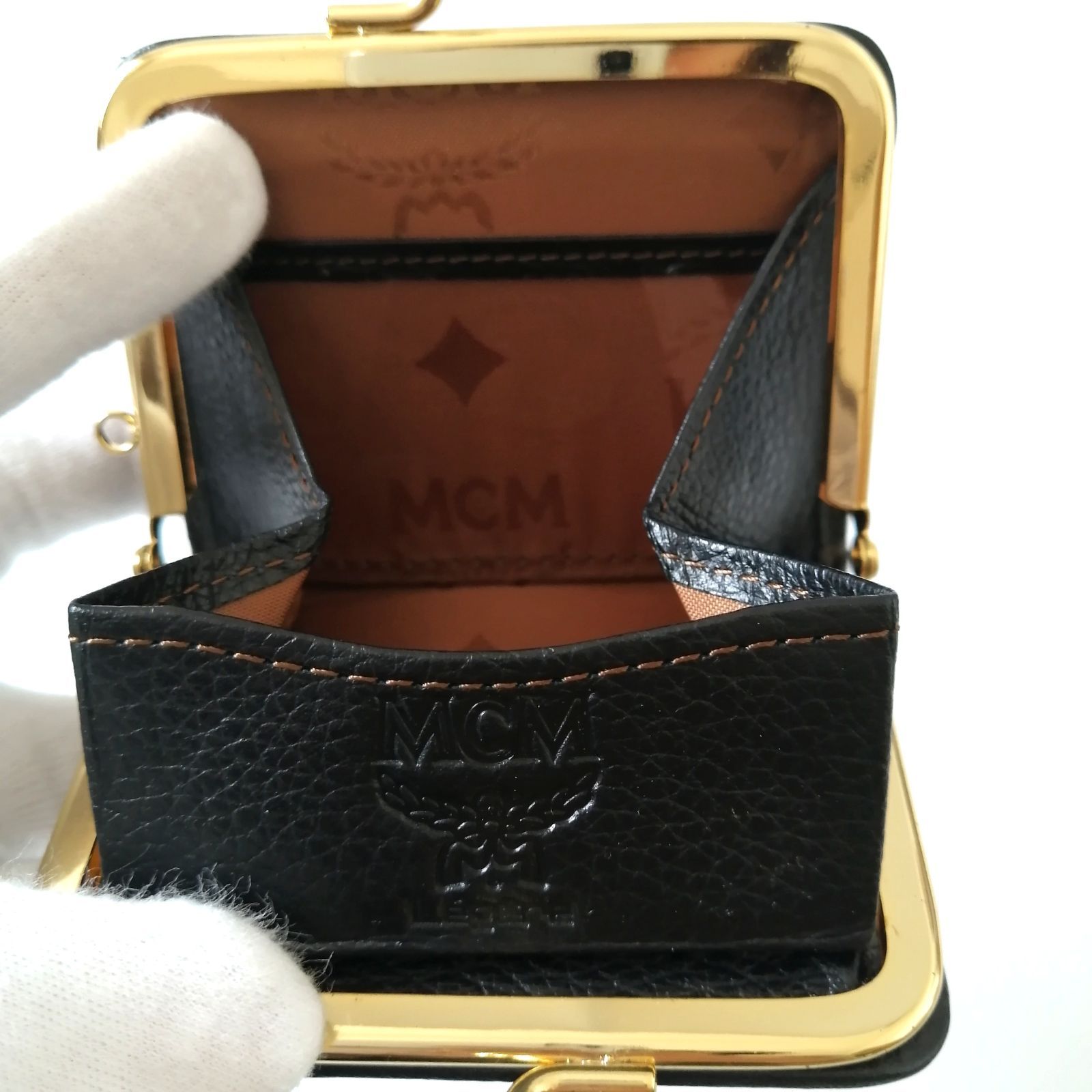 ✨美品✨ MCM エムシーエム コインケース ダークブラウン 332 - メルカリ