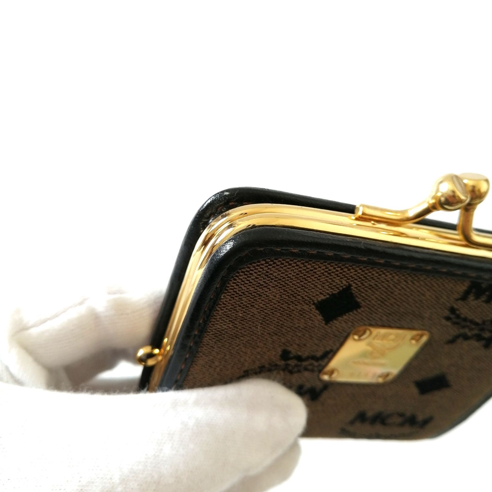 ✨美品✨ MCM エムシーエム コインケース ダークブラウン 332 - メルカリ