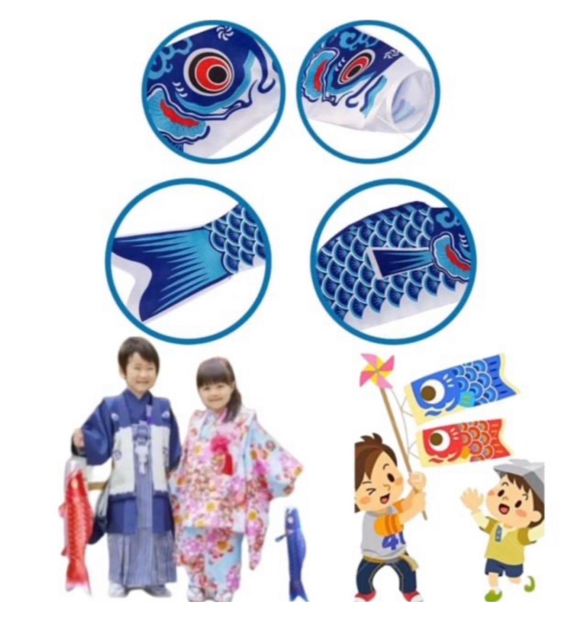 鯉のぼり こいのぼり ミニ 3点セット こどもの日 端午の節句 飾り
