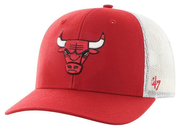 【送料無料】 フォーティーセブン メンズ 帽子 アクセサリー 47 Adult Chicago Bulls Red Adjustable Trucker Hat NoColor