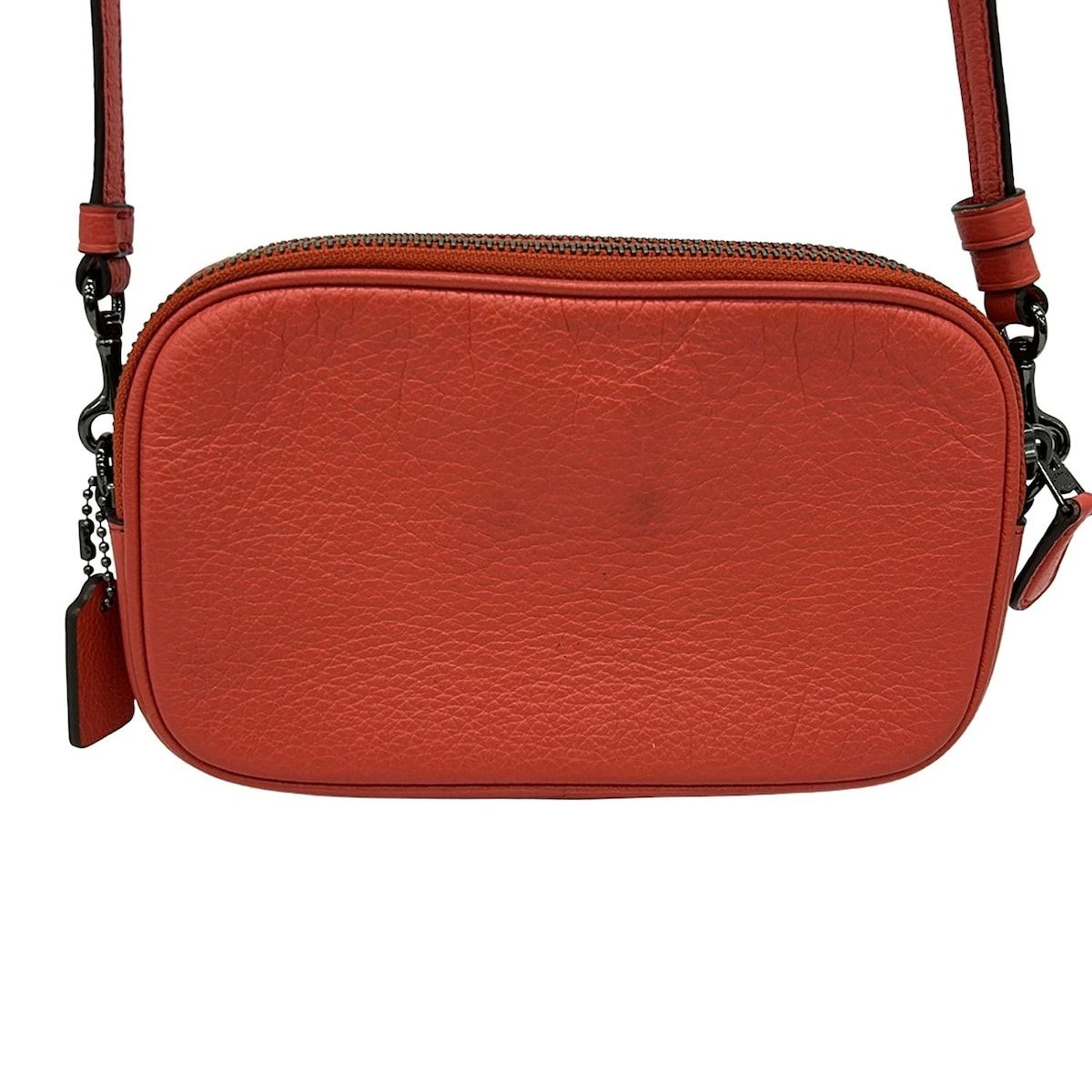 レディース COACH(コーチ) ショルダーバッグ美品 - 57866 レッド×黒 