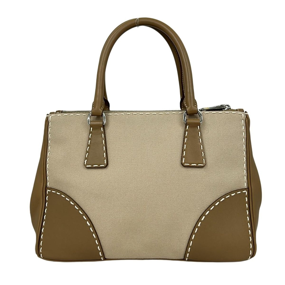 PRADA(プラダ) トートバッグ カナパシティ B1801K ベージュ レザー 