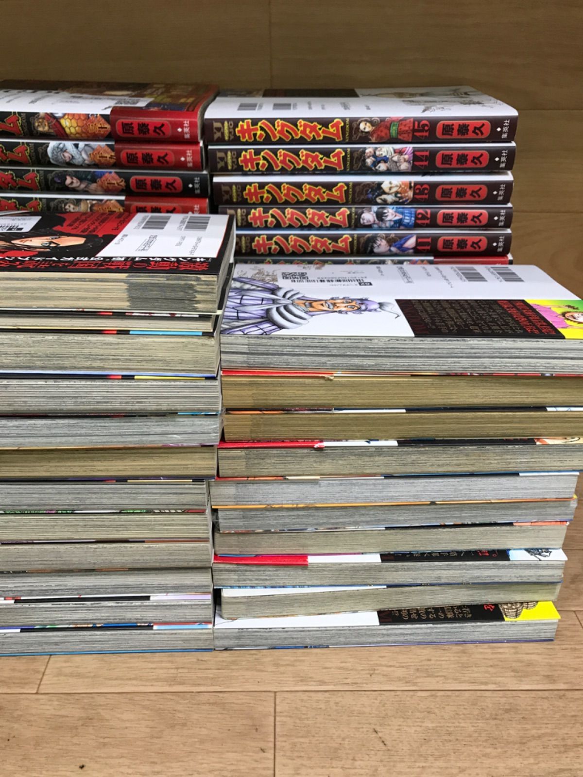 ☆【未開封15冊】キングダム 1～77巻 全巻＋キングダム伍・公式ガイド
