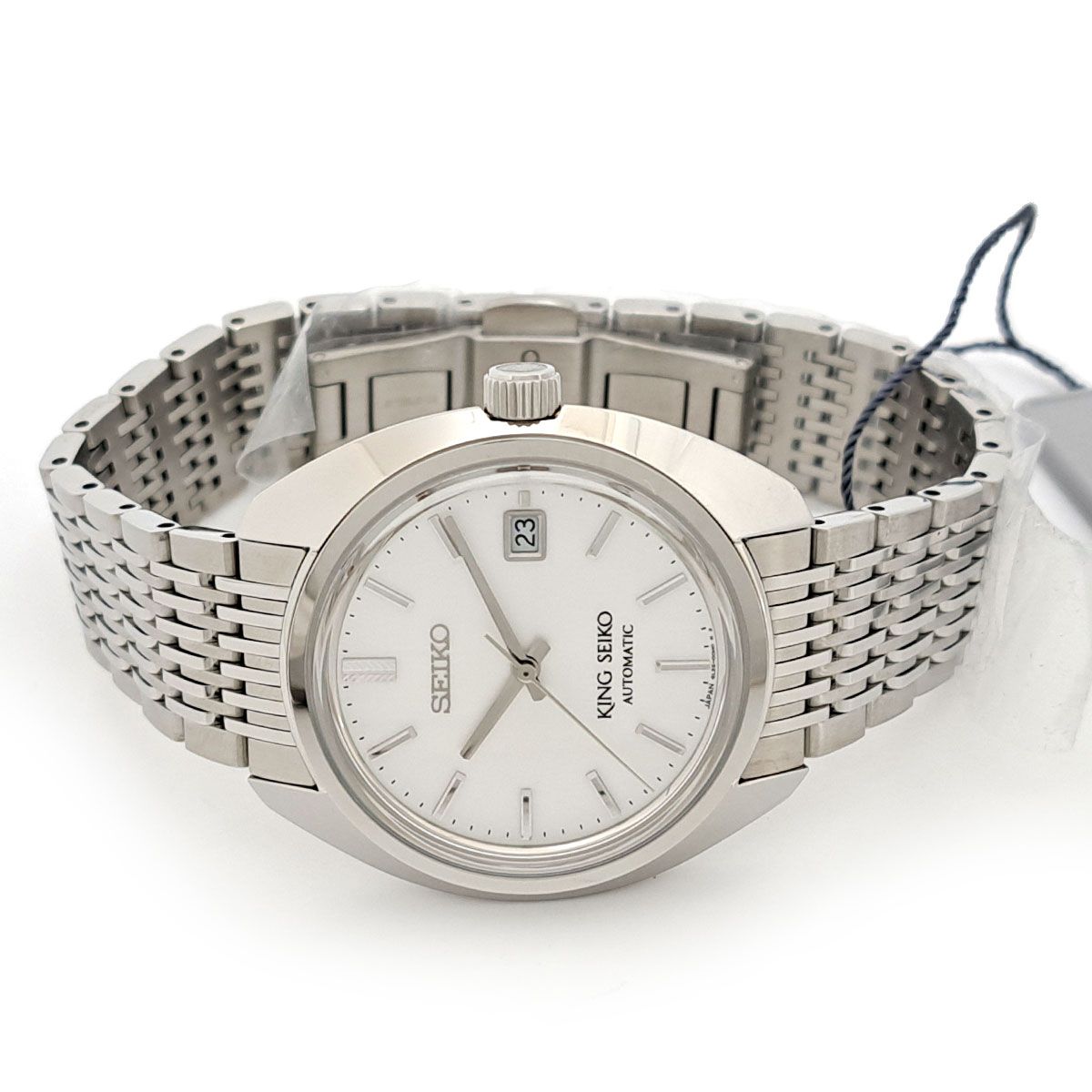  セイコー キングセイコー SDKA017 自動巻き ステンレススティール メンズ SEIKO 時計 ブラック系 自動巻き時計 腕時計(アナログ)