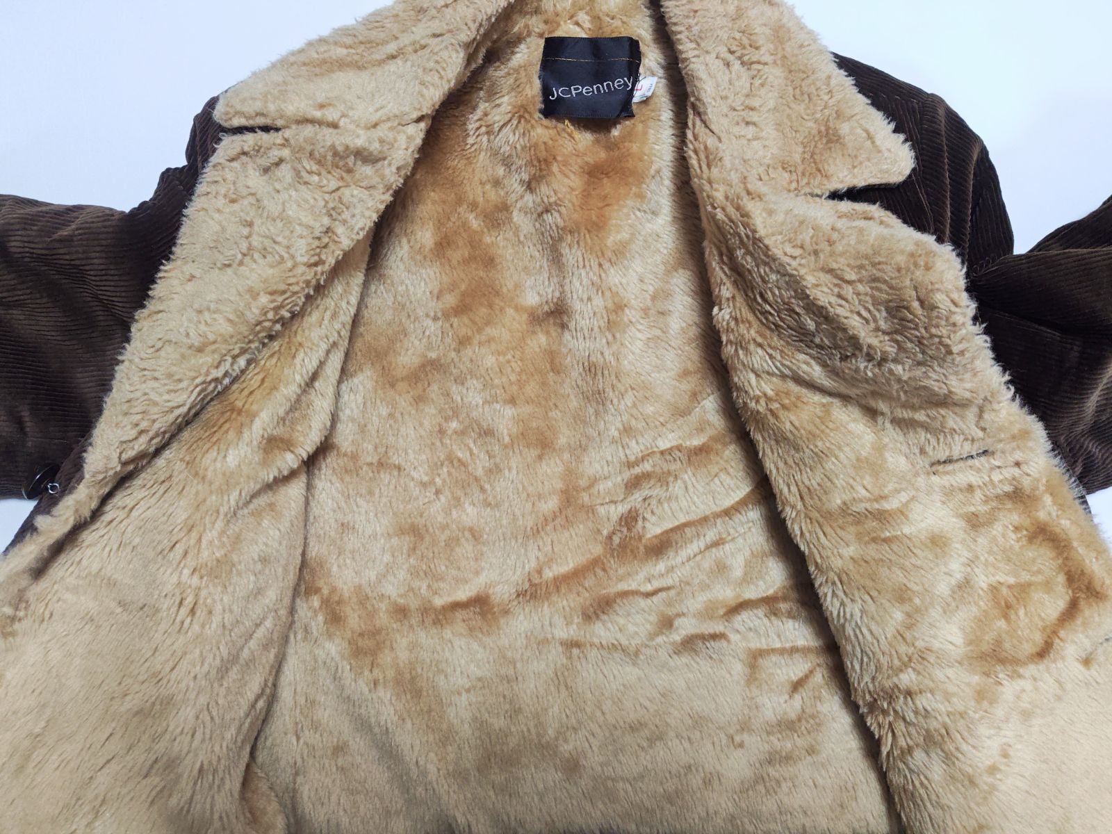 70s USA製 JCPenney ジェーシーペニー コーデュロイ ボアジャケット 