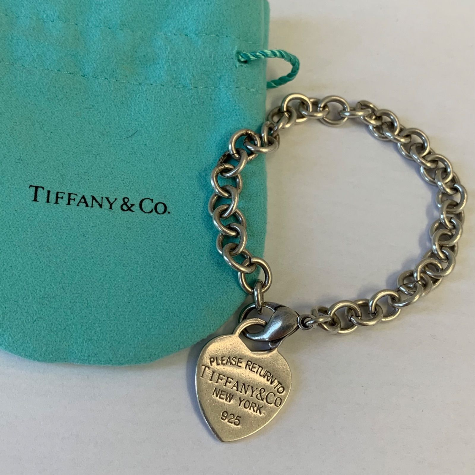 Tiffany ティファニー リターントゥ ハートタグブレスレット - メルカリ