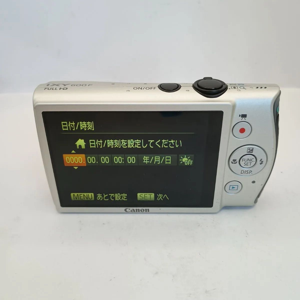 4100 【動作確認済】Canon IXY600F シルバー - メルカリ