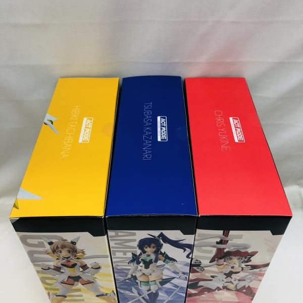 【中古】未開封)３点セット ACT MODE 風鳴翼 雪音クリス 立花響 戦姫絶唱シンフォギアGX グッドスマイルカンパニー[22][240022204059] 中古】未開封)3点セット ACT MODE 風鳴翼 雪音クリス 立花響 戦姫絶唱