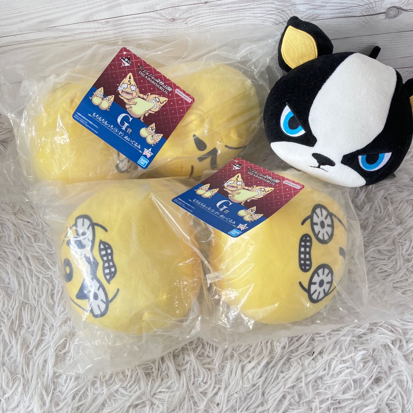ジョジョの奇妙な冒険 もちもちもっち 一番くじ G賞 ぬいぐるみ S P 