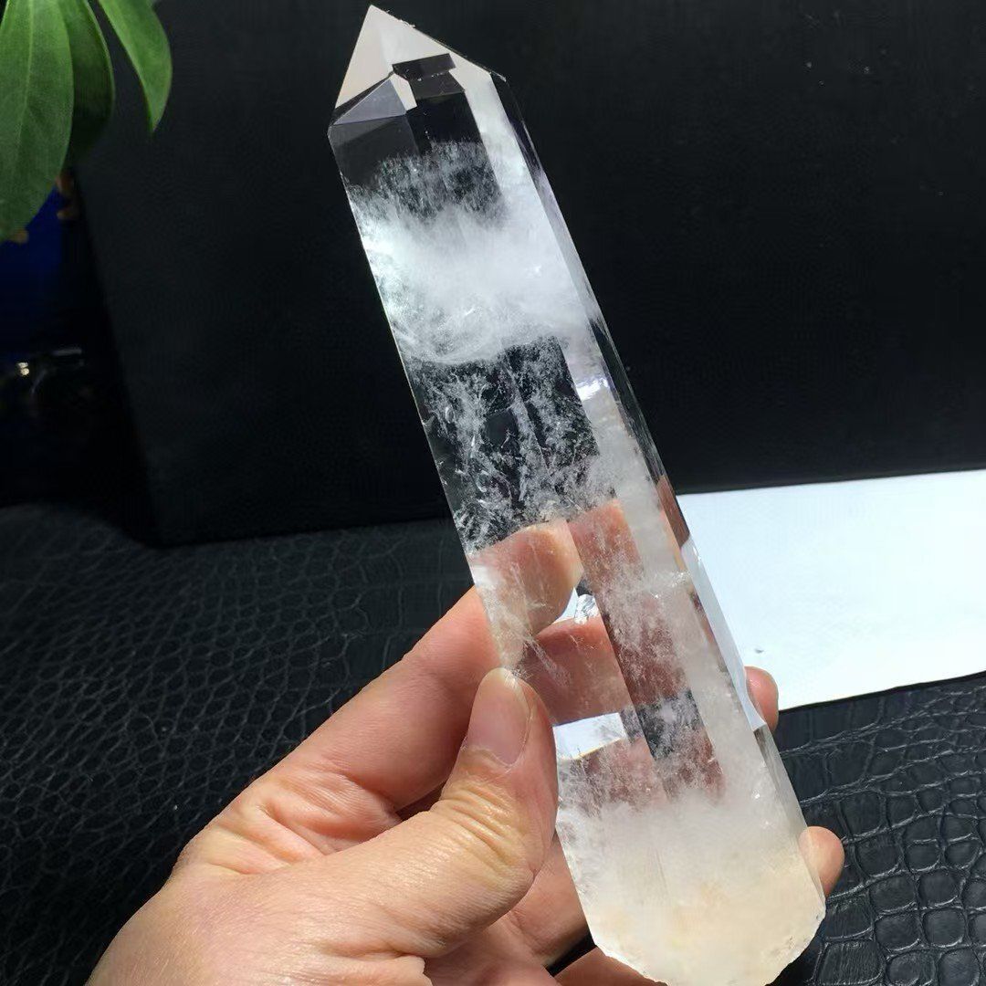 AAAAAAAAAAA級天然高透明度水晶六角柱B0307|YS|229D