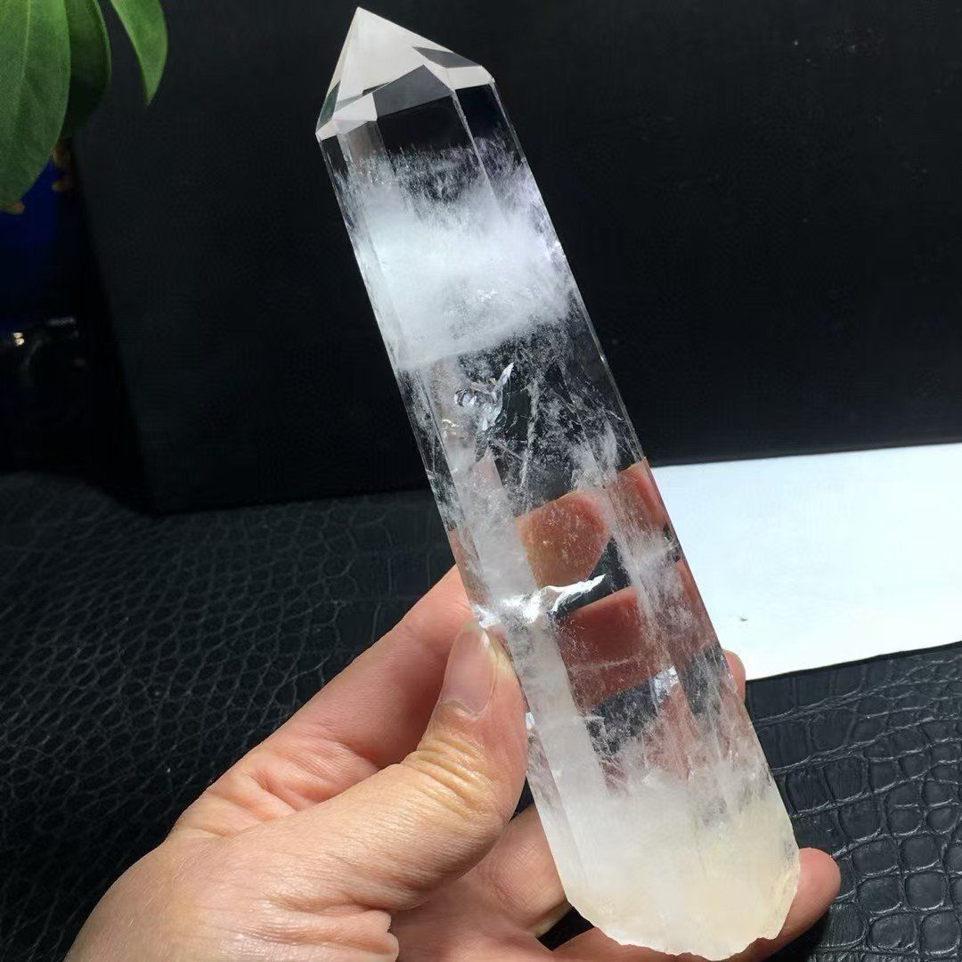 AAAAAAAAAAA級天然高透明度水晶六角柱B0307|YS|229D