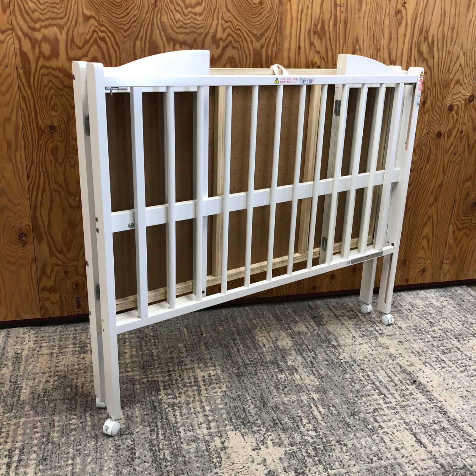 ○【♡まいやん・さゆりん♡様専用】石崎家具 ベビーベッド スリーピー