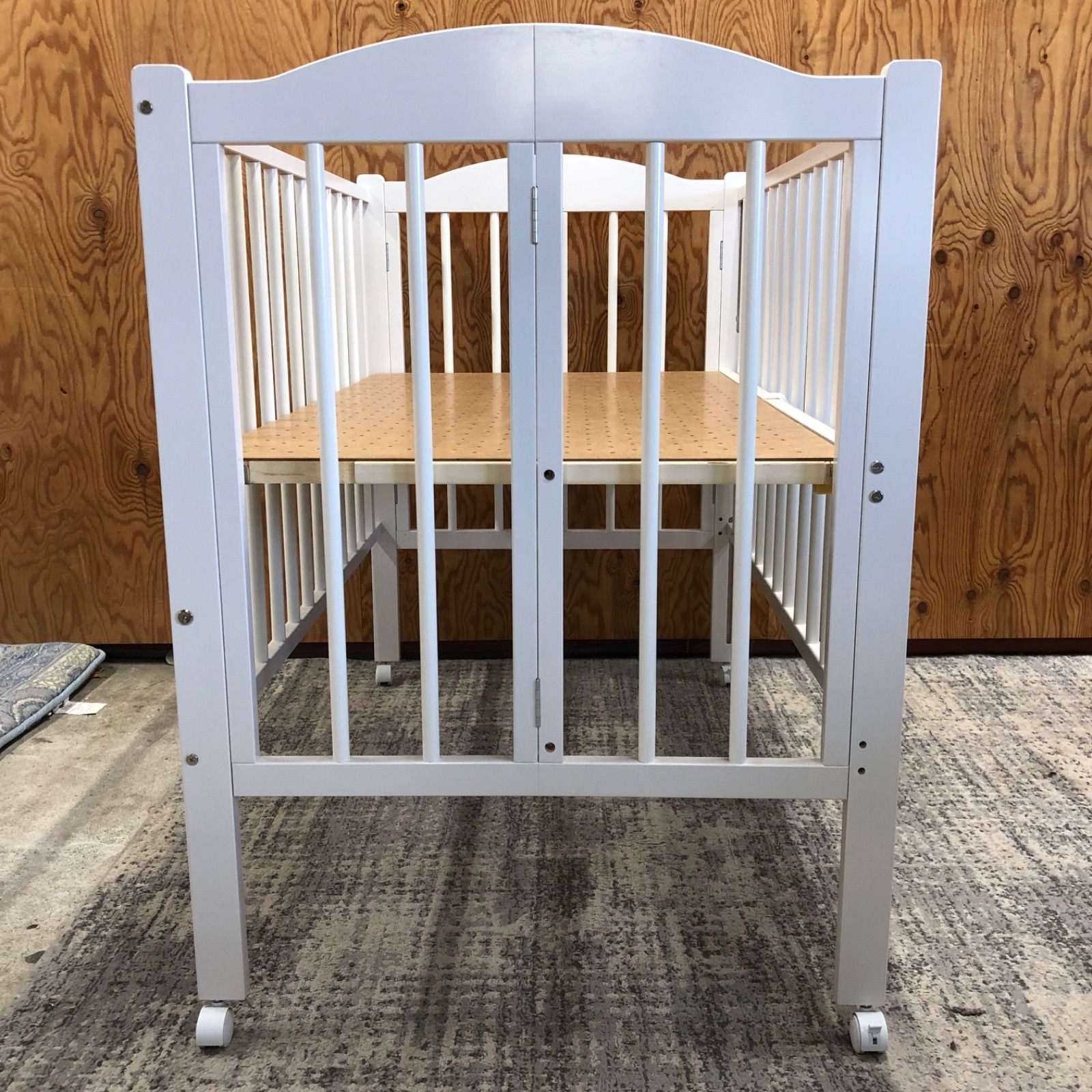 ○【♡まいやん・さゆりん♡様専用】石崎家具 ベビーベッド スリーピー