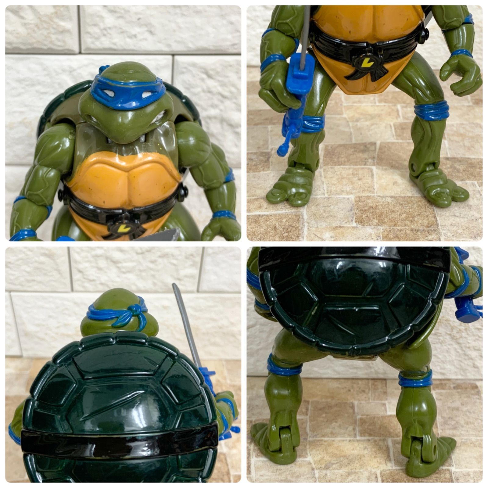 ラファエロ ドナテロ ミケランジェロ タカラ playmates フィギュア 4体セット】ミュータントタートルズ タートルズミューテーション