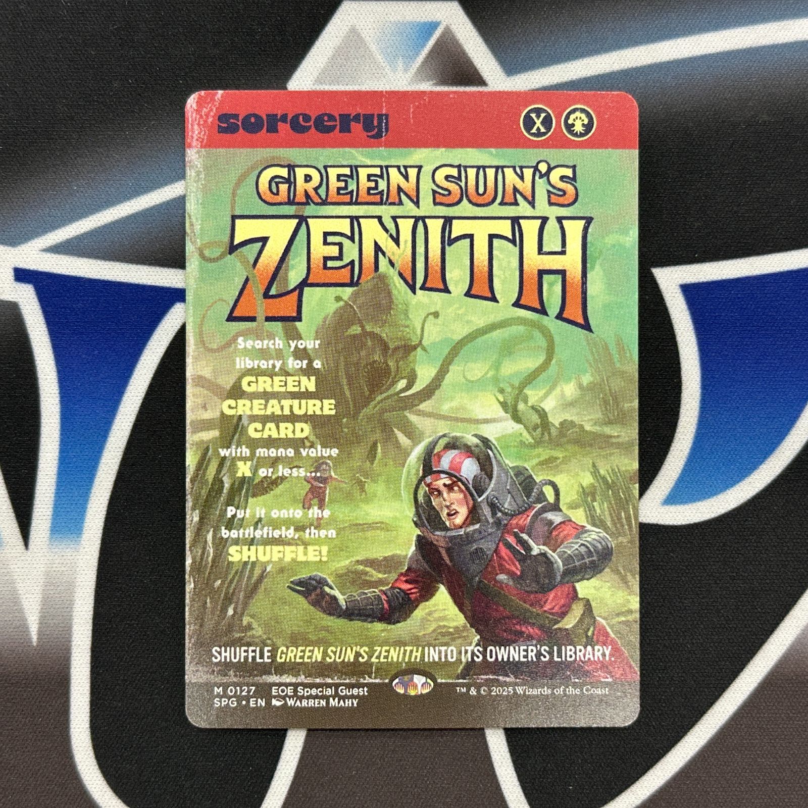 mtg 緑の太陽の頂点 foil4枚セット Green Sun's Zenith 4枚セット