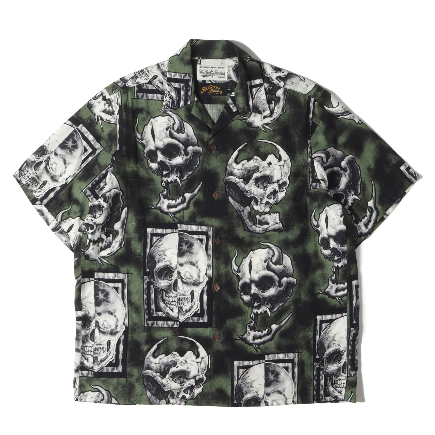 WACKO MARIA ワコマリア シャツ サイズ:S / 22SS 56 TATTOO STUDIO 