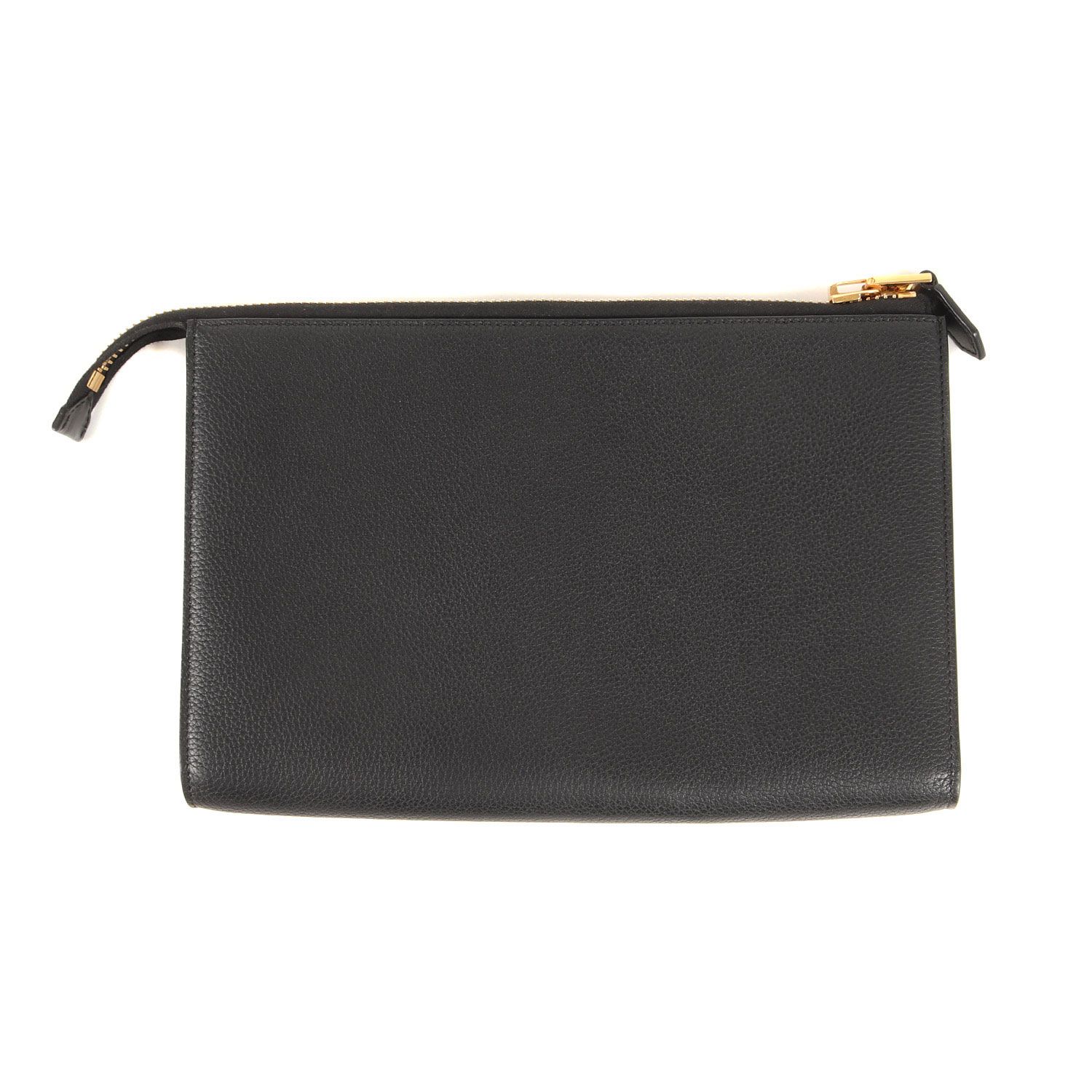 美品】TOM FORD トムフォード バッグ / グレインレザー クラッチ