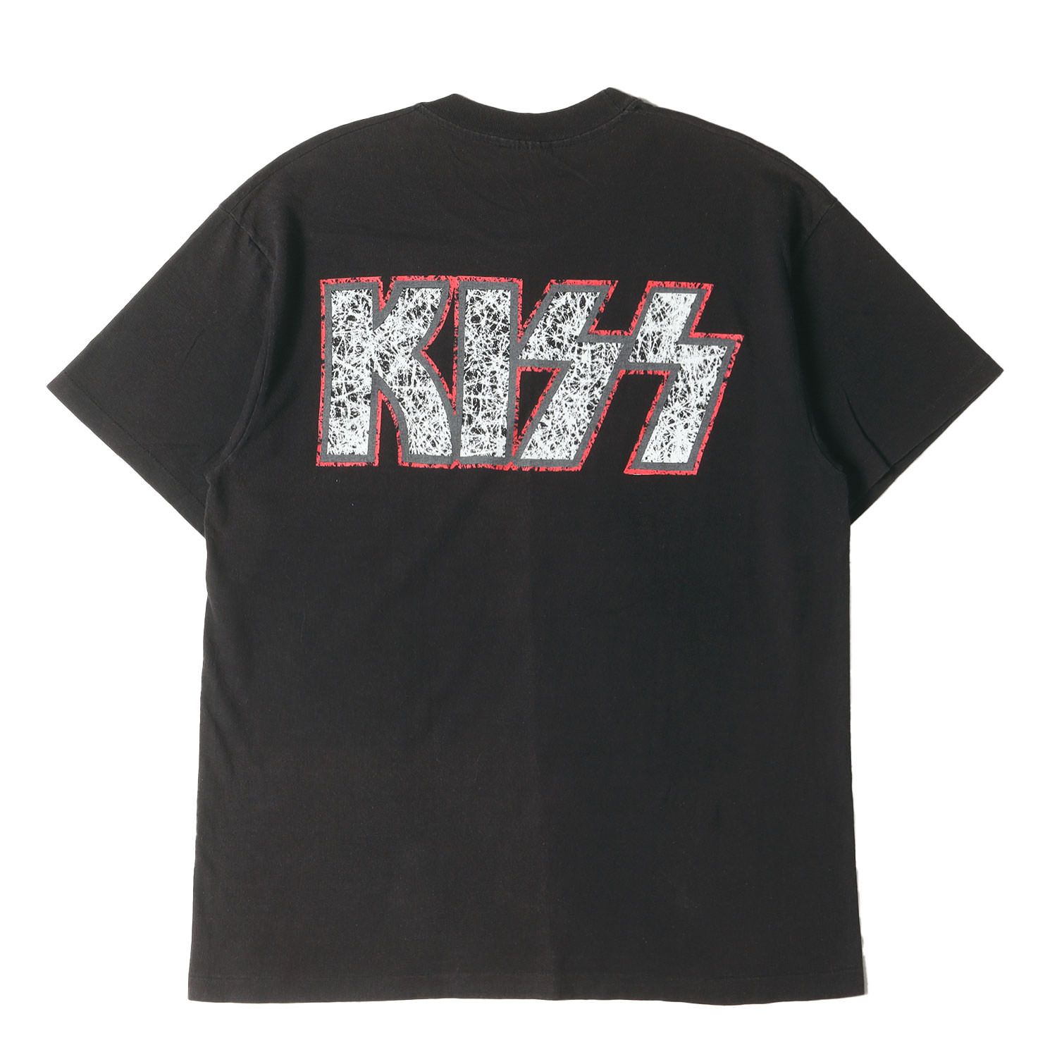 Vintage Music Item 90s KISS Revenge Unholy PUSHEAD Tシャツ (Hanes 