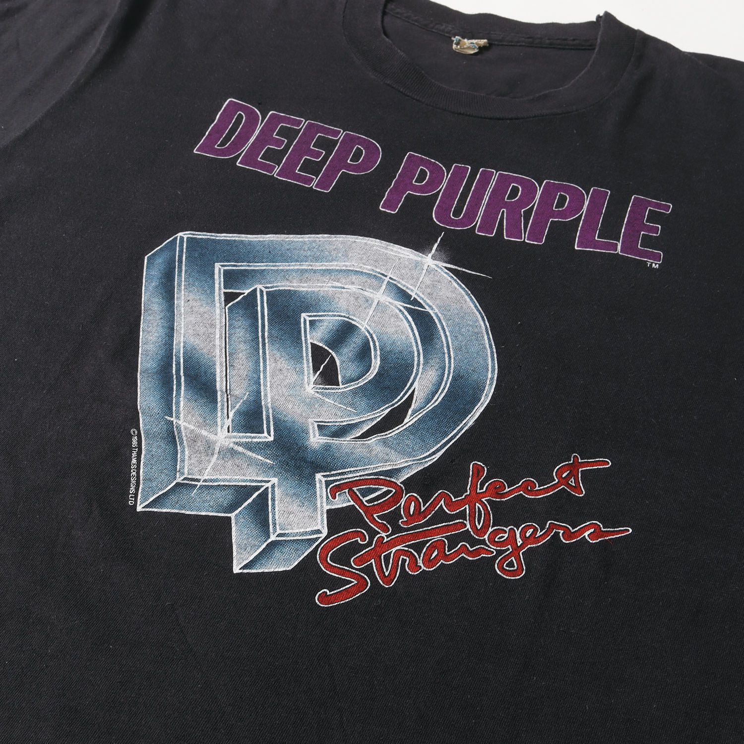 Vintage Music Item / 80s Deep Purple Perfect Strangers Tシャツ 